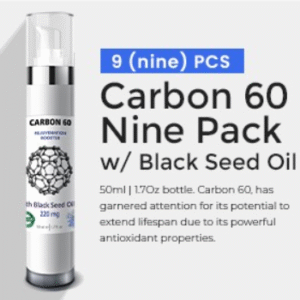 Carbon 60 Nine Pack w/ Black Seed Oil