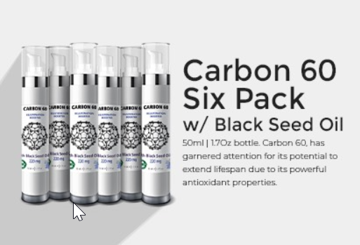 Carbon 60 Six Pack w/ Black Seed Oil