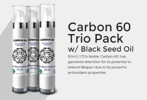 Carbon 60 Trio Pack w/ Black Seed Oil